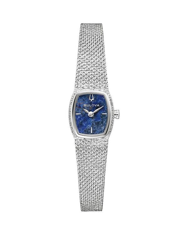 ֥ ǥ ꡼ ӻ Bulova Classic Goddess of Time Watch 21.5mm x 17mmm Blue/Silver ֥롼