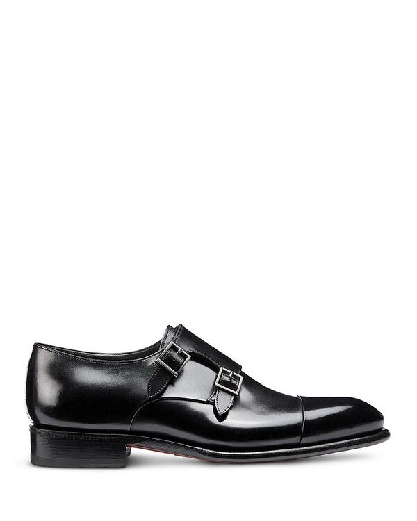 ȡ ǥ 塼 󥯥ȥå  ԡ å Santoni Men's Carter Cap Toe Double Mon...