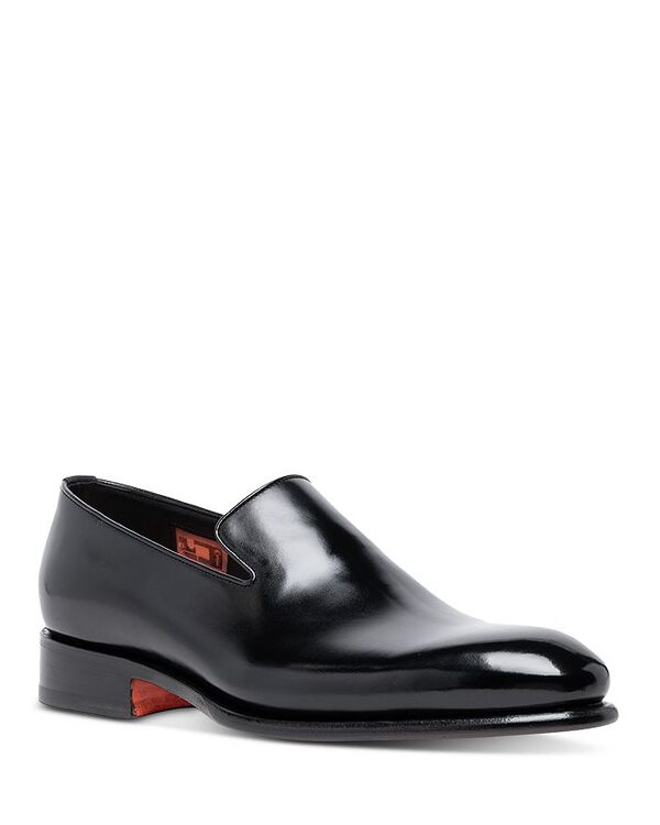 ȡ ǥ 塼 åݥ󡦥ե Santoni Men's Carter Slip On Venetian Loafers Black...
