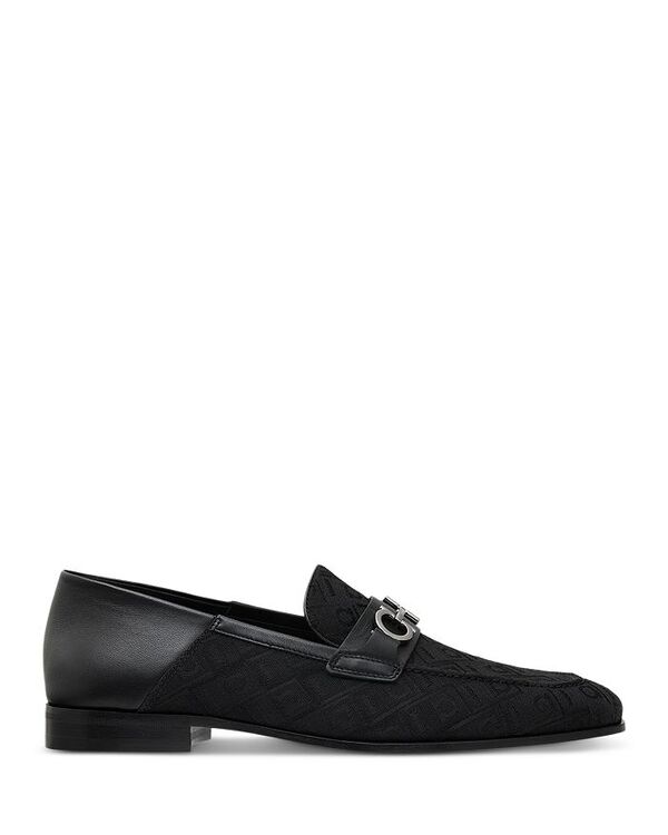 フェラガモ レディース シューズ スリッポン・ローファー FERRAGAMO Men's Biarritz Hybrid Loafers Nero