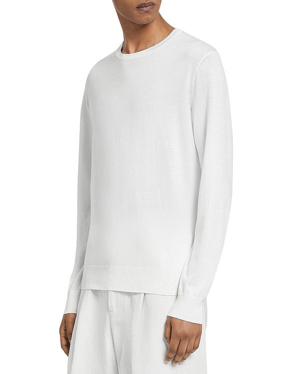 ゼニア メンズ アウター ニット・セーター クルーネック ZEGNA Cashseta Light Crewneck Sweater White..
