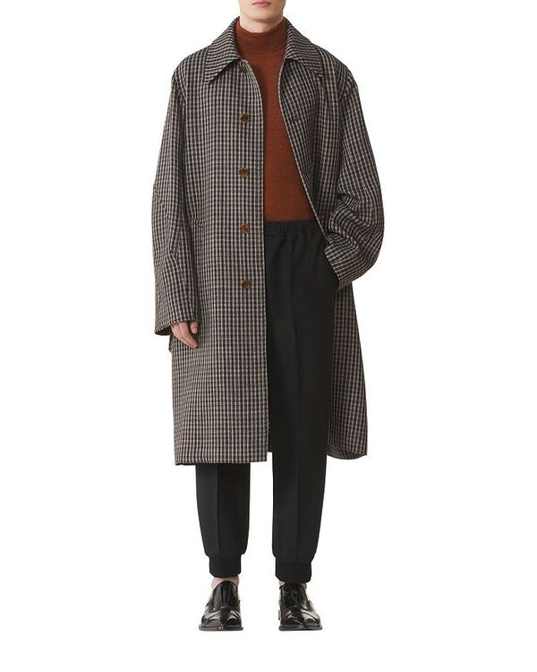 ランバン レディース アウター コート ウール Lanvin Checked Wool Car Coat Multicolour マルチカラー