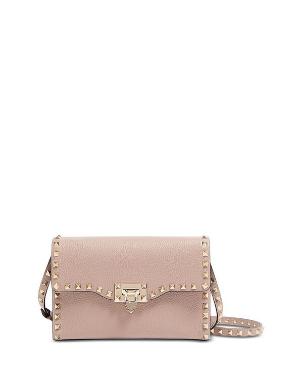 ヴァレンティノ レディース バッグ Valentino Garavani Rockstud Small Shoulder Bag Poudre