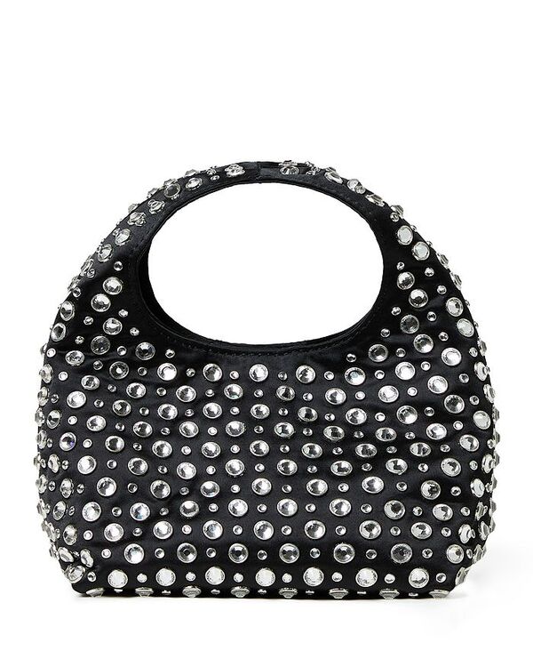 ロフラー ランダル レディース バッグ Loefflerandall Kenzie Small Rhinestonembellished Bucket Clutch Black Crystal ブラック(4)
