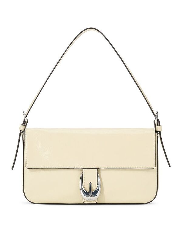 スタウド レディース バッグ レザー STAUD Harlow Leather Shoulder Bag Cream Leather クリーム