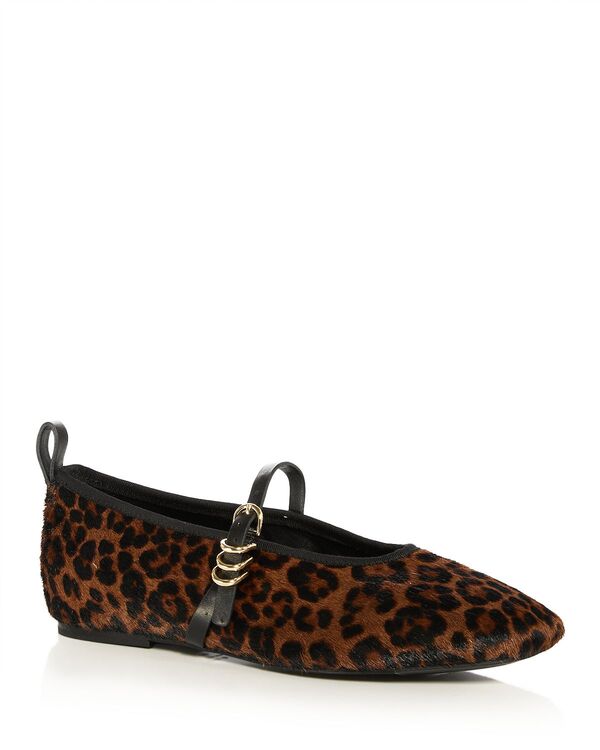 �饰����ɥܡ��� ��ǥ����� ���塼�� �ѥ�ץ� rag & bone Women'spire Mary Jane Flats Leopard Cheetah ...