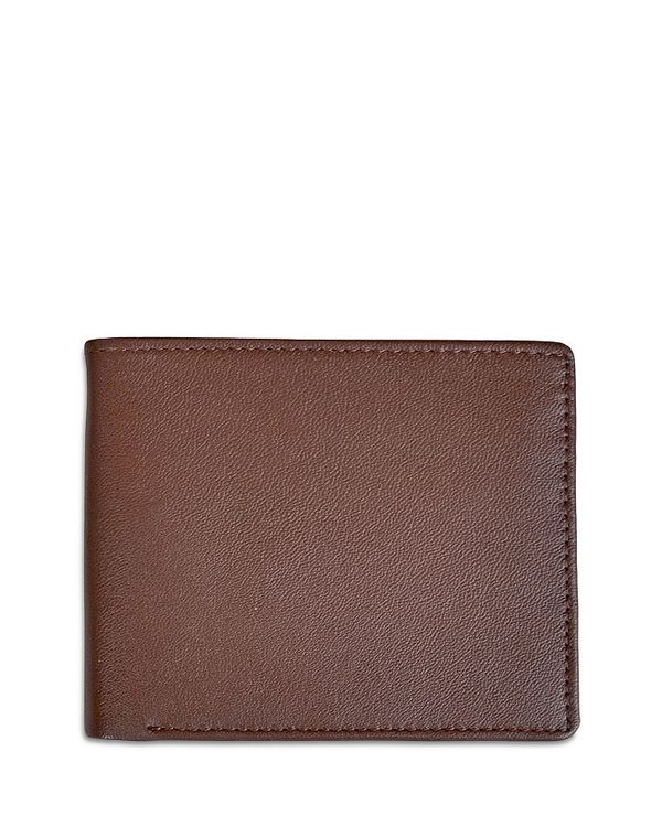 楽天ReVida 楽天市場店ロイス メンズ 財布 アクセサリー Leather RFID-Blocking 100 Step Wallet Brown/Orange