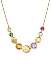 マルコ ビチェゴ レディース ネックレス・チョーカー アクセサリー 18K Yellow Gold Jaipur Multi Gemstone Small Bead Collar Necklace 16.5 Gold