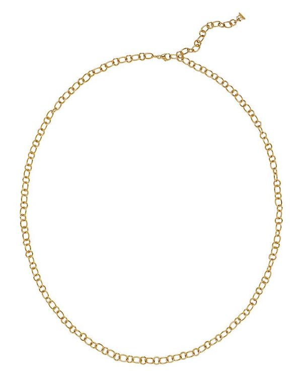 テンプル セント クレア レディース ネックレス・チョーカー アクセサリー 18K Yellow Gold Classic Ribbon Chain Necklace 24 Gold