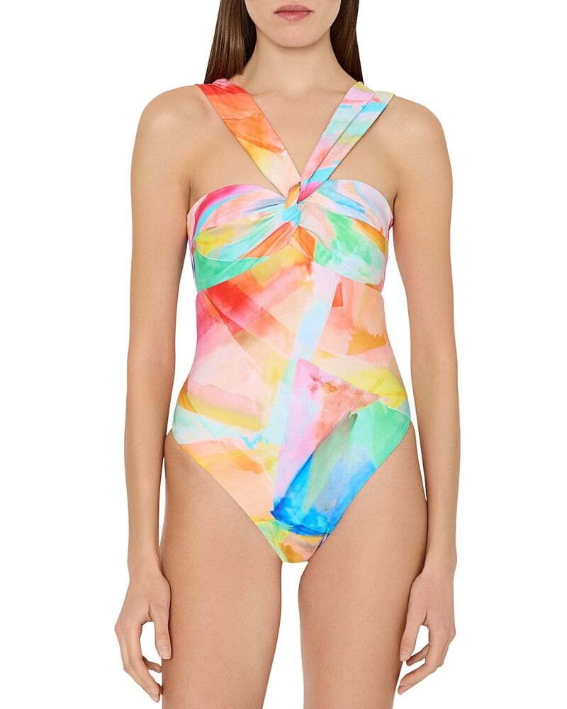 ミリー レディース 水着 上下セット MILLY Betsy Watercolor One Piece Swimsuit Multi マルチカラー