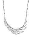 ジョン・ハーディー レディース ネックレス・チョーカー アクセサリー Sterling Silver Bamboo Look Statement Necklace 16-18 Silver