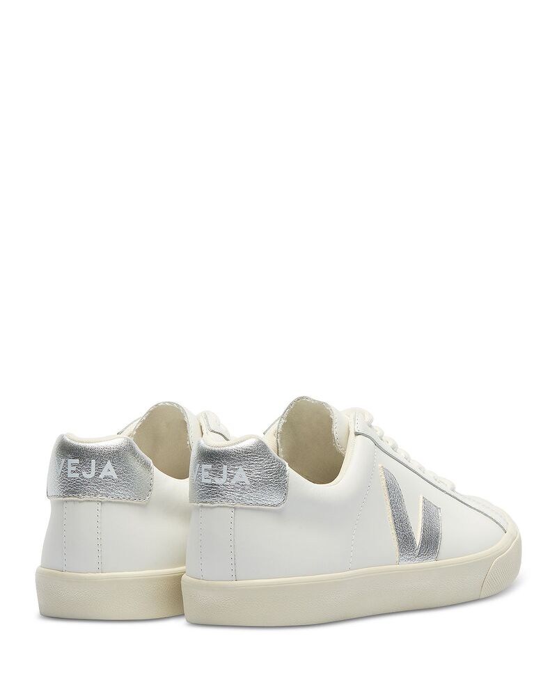 ヴェジャ レディース シューズ スニーカー VEJA Women's Esplar Low Top Sneakers White/Wilver ホワイト 3