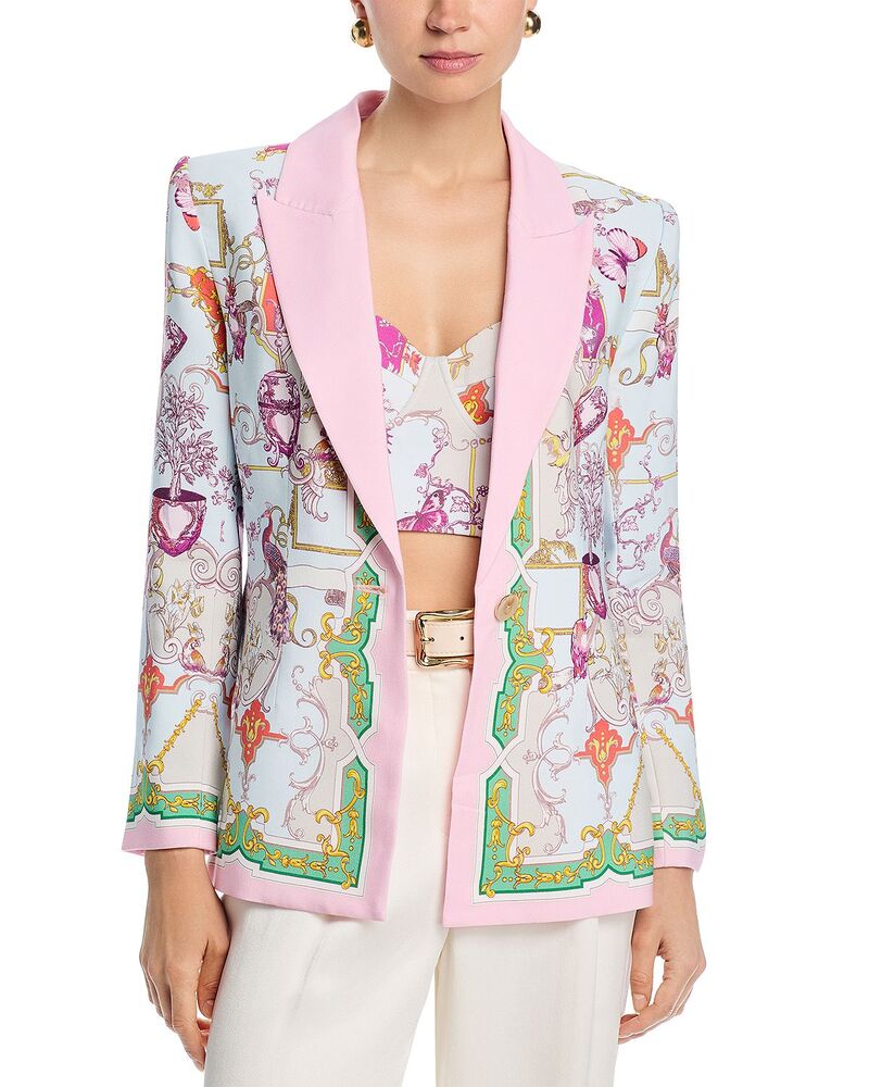 ラジャンス レディース アウター ジャケット・ブルゾン ブレザー L'AGENCE Gweny Relaxed Blazer Multi Baroque Toile マルチカラー