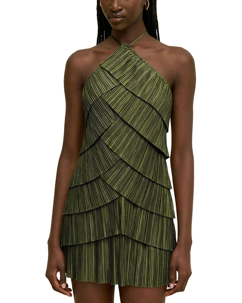 カルト ガイア レディース トップス ワンピース ティアード ミニ Cult Gaia Varsha Tiered Mini Dress Deepasture