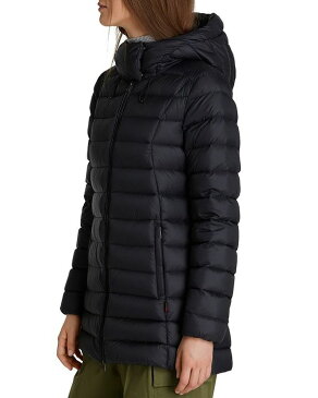 ウール リッチ レディース ジャケット・ブルゾン アウター Hooded Down Coat Black