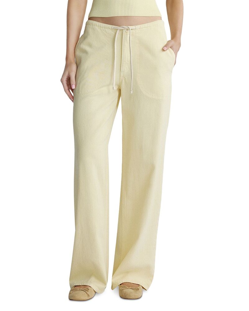 ディーエル 1961 レディース ボトムス デニムパンツ ワイドレッグ ジーンズ DL1961 Siennaura Low Slung Wide Leg Relaxed Jeans in Prosecco Aura Processco Aura
