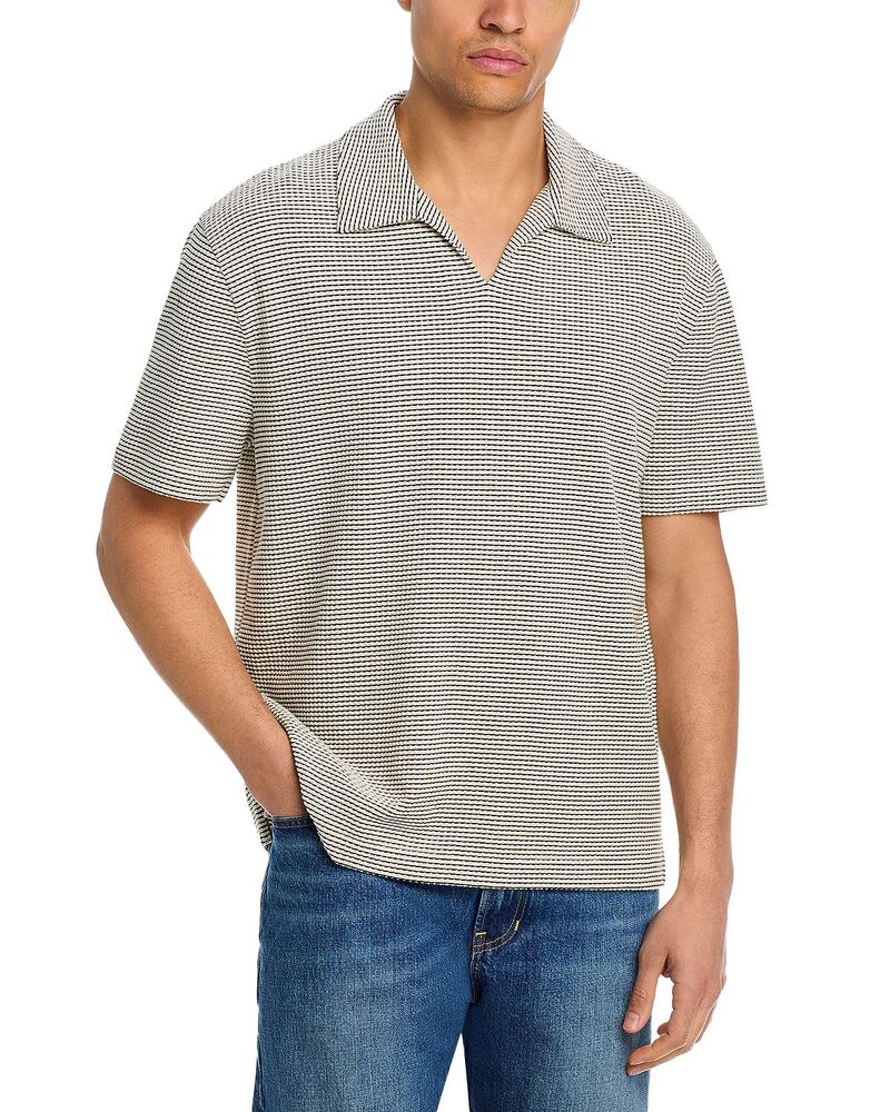 メイドウェル メンズ トップス ポロシャツ Madewell Skipper Polo Toasted Cashew Stripe ストライプ