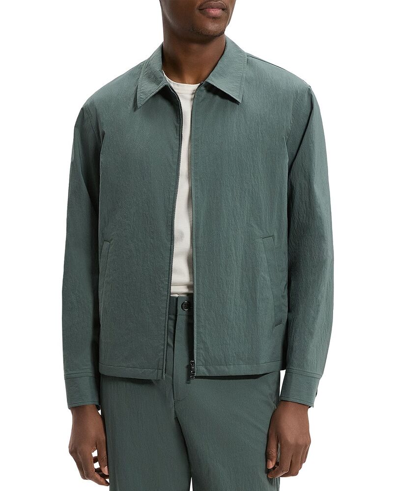 セオリー メンズ アウター ジャケット・ブルゾン Theory Nocturne Navy City Zip Jacket Pine Grove ネイビー