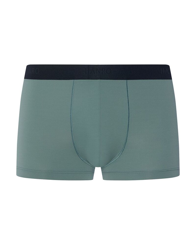 ハンロ メンズ アンダーウェア ボクサーパンツ Hanro Micro Touch Boxer Briefstudio Green グリーン