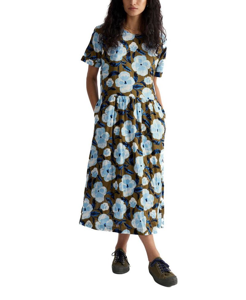 シーソルトコーンウォール レディース トップス ワンピース Seasalt Cornwall Women's Brouse Dresspring Pansy Seagrass