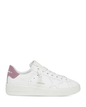 ゴールデングース レディース スニーカー シューズ Deluxe Brand Women's Purestar Low Top Sneakers White/Pink