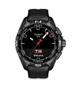 eB\bg Y rv ANZT[ T-Touch Connect Solar Smart Watch 47.5mm Black