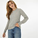 【送料無料】 ジャック ウィルス レディース ニット・セーター アウター Tinsbury Merino Wool Blend Cable Knitted Ju...