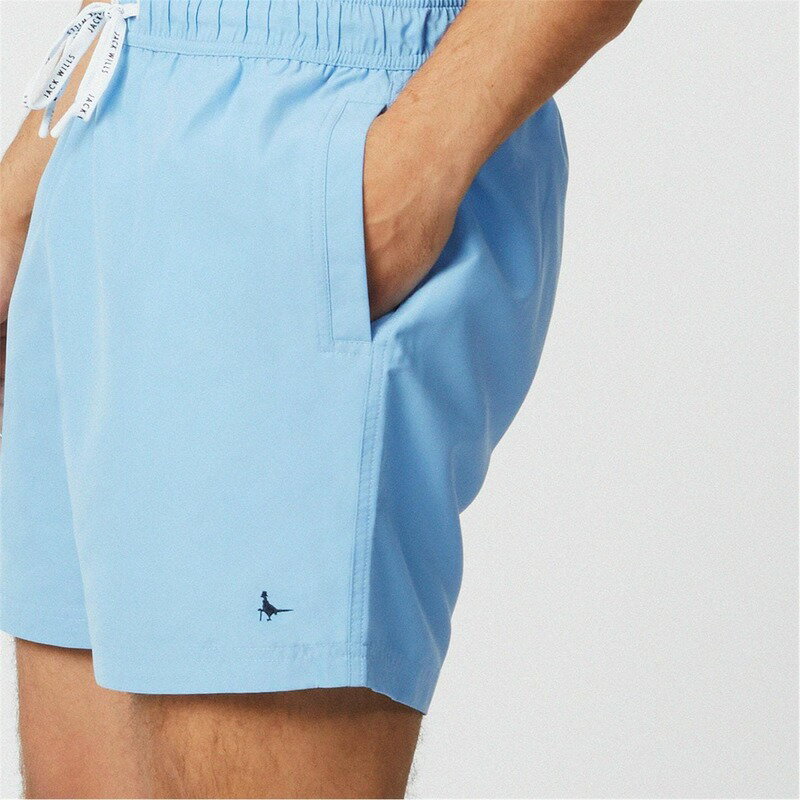 ジャック ウィルス メンズ 水着 ハーフパンツ・ショーツ スイム/サーフ Pale Blue Jack Wills Eco Mid-Length Swim Shorts