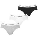     JoNC Y u[tpc A [EFA 3 Pack Briefs Wht Blk Gry