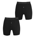【送料無料】 ファイヤートラップ メンズ ボクサーパンツ アンダーウェア 2 Pack Boxers Black/Black