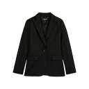 【送料無料】 テッドベーカー レディース ジャケット ブルゾン ブレザー アウター Popiey Blazer Black