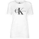 【送料無料】 カルバンクライン レディース ナイトウェア アンダーウェア Logo T-Shirt Bright White