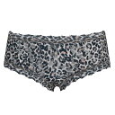 【送料無料】 ハンキーパンキー レディース パンツ アンダーウェア Classic Leopard Boyshort Brown Black