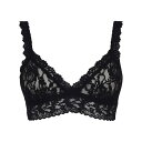 【送料無料】 ハンキーパンキー レディース ブラジャー アンダーウェア Crossover Bralette Black