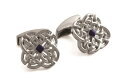 yz ^eIVA Y JtX{^ ANZT[ Tateossian Celtic Street Cufflinks Mens Silver