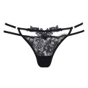 【送料無料】 ブルーベラ レディース パンツ アンダーウェア Lumi Thong Black