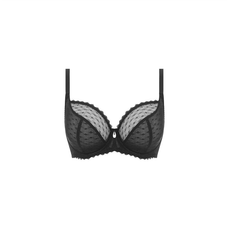 【送料無料】 フレイヤ レディース ブラジャー アンダーウェア Signature Underwired Plunge Bra Black