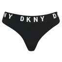 ダナ・キャラン 【送料無料】 ダナ キャラン ニューヨーク レディース パンツ アンダーウェア Cosy BF Thong Black