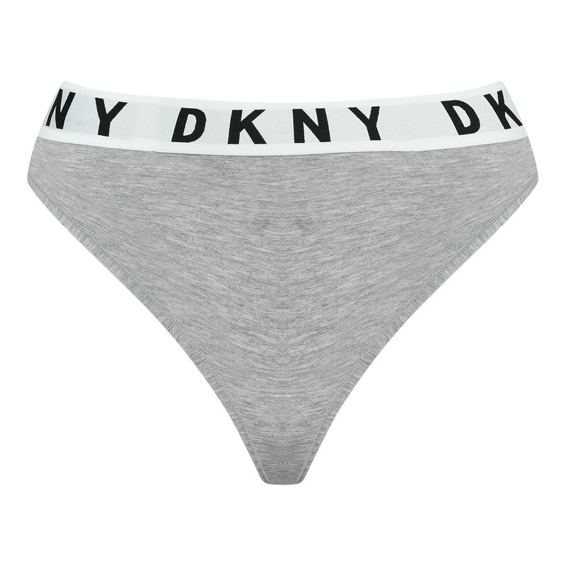 ダナ・キャラン 【送料無料】 ダナ キャラン ニューヨーク レディース パンツ アンダーウェア Cosy BF Thong Grey