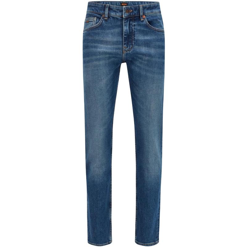  ボス メンズ デニムパンツ ジーンズ ボトムス Delaware Slim Jeans Medium Blue 428