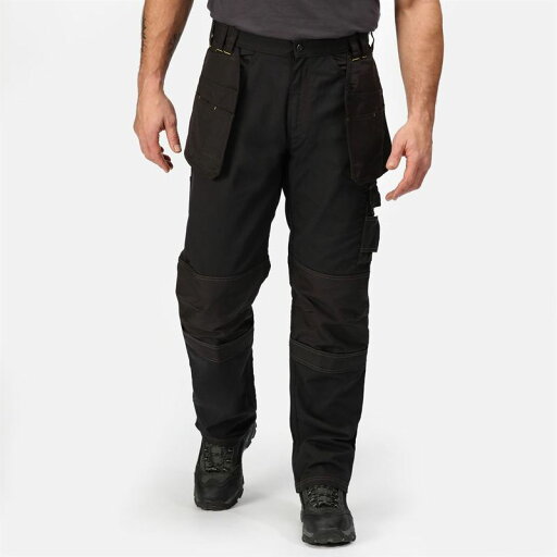 【送料無料】 レガッタ メンズ カジュアルパンツ ボトムス Hardwear Holster Workwear Trousers Black 【送料無料】 レガッタ メンズ カジュアルパンツ ボトムス Hardwear Holster Workwear Trousers Black