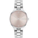 【送料無料】 カルバンクライン レディース 腕時計 アクセサリー Ladies Calvin Klein Bracelet Watch Blush/Silver