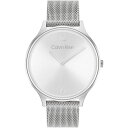 【送料無料】 カルバンクライン レディース 腕時計 アクセサリー Ladies Calvin Klein Mesh Watch Silver