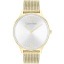 【送料無料】 カルバンクライン レディース 腕時計 アクセサリー Ladies Calvin Klein Mesh Watch Gold