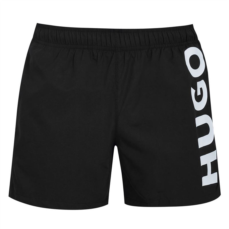 【送料無料】 フューゴ メンズ ハーフパンツ・ショーツ 水着 Hugo Boss Abas Swim Shorts Black 001