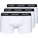 【送料無料】 フューゴ メンズ ボクサーパンツ アンダーウェア 3 Pack Boxer Shorts White 100