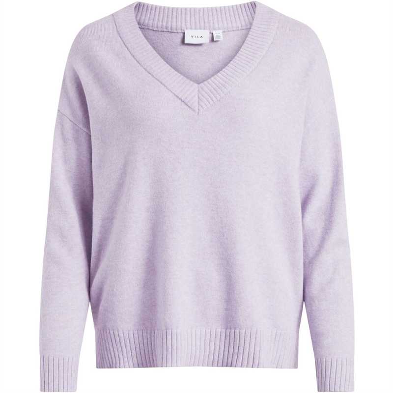 【送料無料】 ヴィラ レディース ニット・セーター アウター Ril Jumper Pastel Lilac