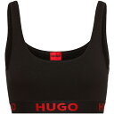 【送料無料】 フューゴ レディース ブラジャー アンダーウェア Sporty Logo Bralette Black 001