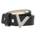 【送料無料】 ヴァレンティーノ レディース ベルト アクセサリー Valentino Divina Skinny Belt Nero 450