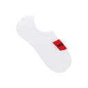 【送料無料】 フューゴ メンズ 靴下 アンダーウェア 2 Pack Label Low Cut Socks White 100